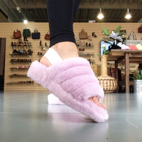 Ugg Slippers Pink Light Pink Ugg Fluff Yeah Slide Ugg Fluff Yeah